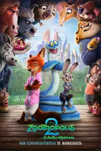 Zootropolis - eläinten kaupunki 2 (suomeksi)